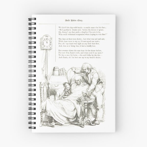 Item preview, Vintage British Ballads Gothic Woodcut designed and sold by Antique Science Press.
