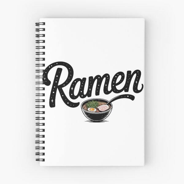 Item preview, Ramen – Celestial Script Lettering With Chopsticks Noodle Design designed and sold by LoFizzy.