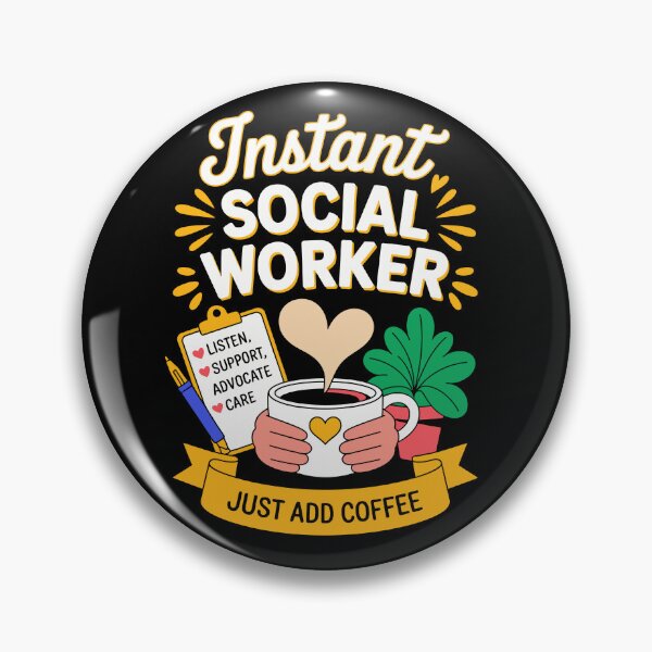 Item preview, Instant Social Worker Just Add Coffe designed and sold by jkrphoto.