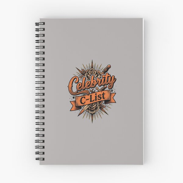 Item preview, Celebrity C-List Retro Script Lettering-85 designed and sold by TinaBednarek.