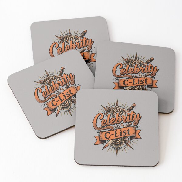 Item preview, Celebrity C-List Retro Script Lettering-85 designed and sold by TinaBednarek.