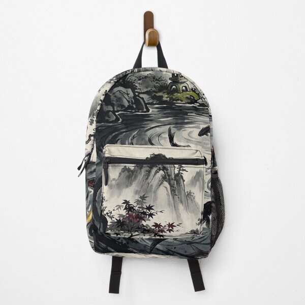 Item preview, Sumi-e Japanese Koi: The Ascending Spirit designed and sold by iris-festival.