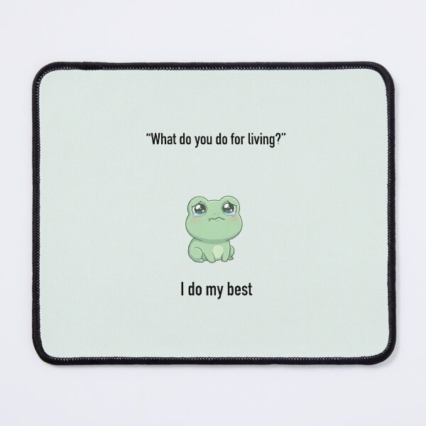 Item preview, Cute Kawaii frog meme designed and sold by pixellm.