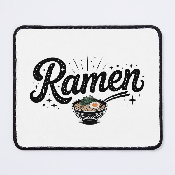 Item preview, Ramen – Celestial Script Lettering With Chopsticks Noodle Design designed and sold by LoFizzy.
