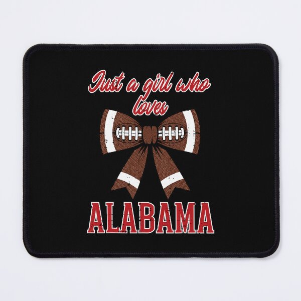 Item preview, Cute Bow Just a Girl Who Loves Alabama Football Game Day designed and sold by nryum.