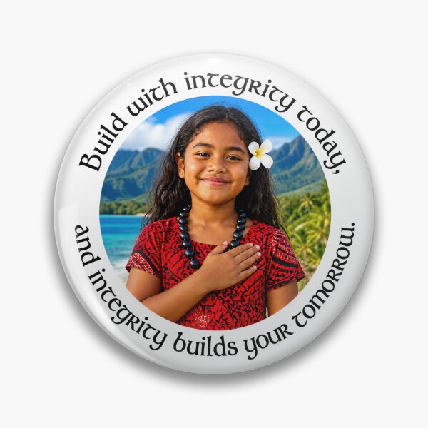 Item preview, Polynesian Integrity Proverb - Build with integrity today | Pacific Art designed and sold by ShakaLife.org.