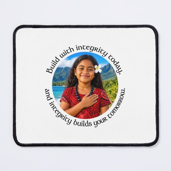 Item preview, Polynesian Integrity Proverb - Build with integrity today | Pacific Art designed and sold by ShakaLife.org.