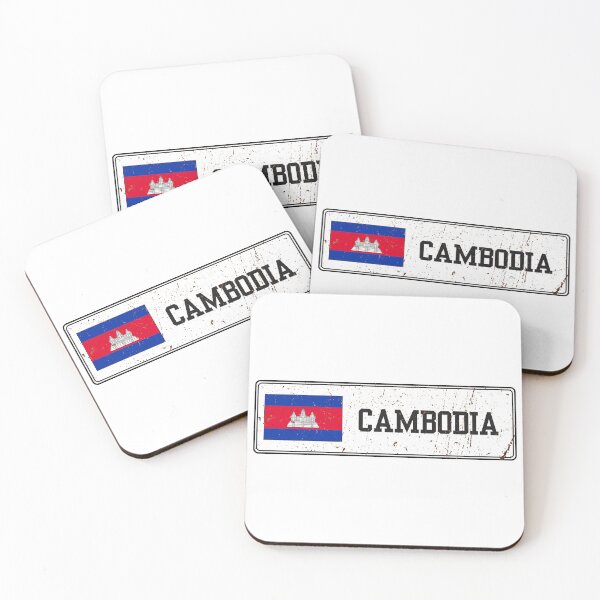Item preview, Cambodia Flag designed and sold by jeshands.
