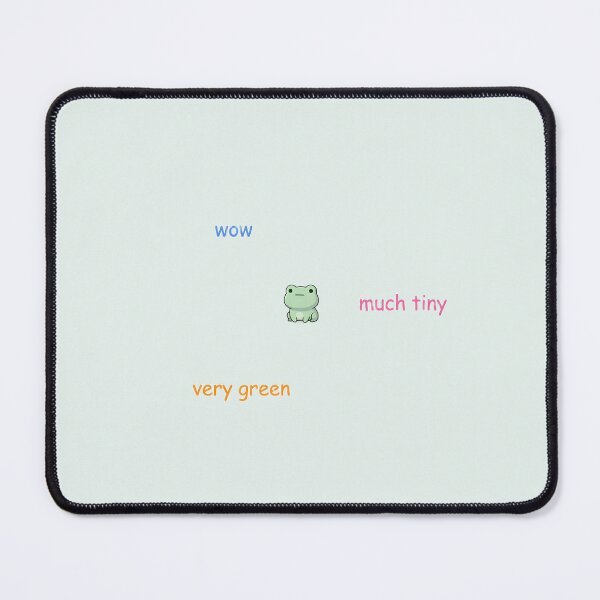 Item preview, Cute Kawaii frog tiny green wow designed and sold by pixellm.