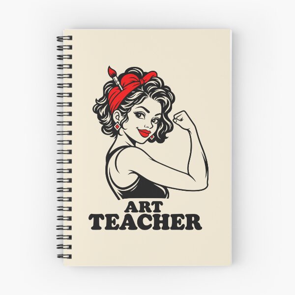 Item preview, Retro Art Teacher Strong Woman designed and sold by MavtM.