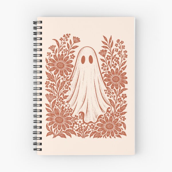 Item preview,  Halloween Ghost Wildflowers Cute Boo Vintage Aesthetic   designed and sold by Y-Vibes.