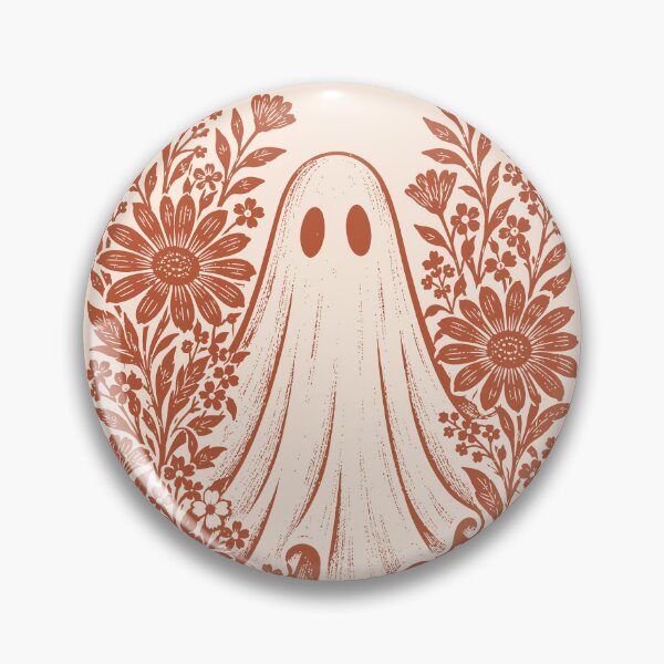 Item preview,  Halloween Ghost Wildflowers Cute Boo Vintage Aesthetic   designed and sold by Y-Vibes.