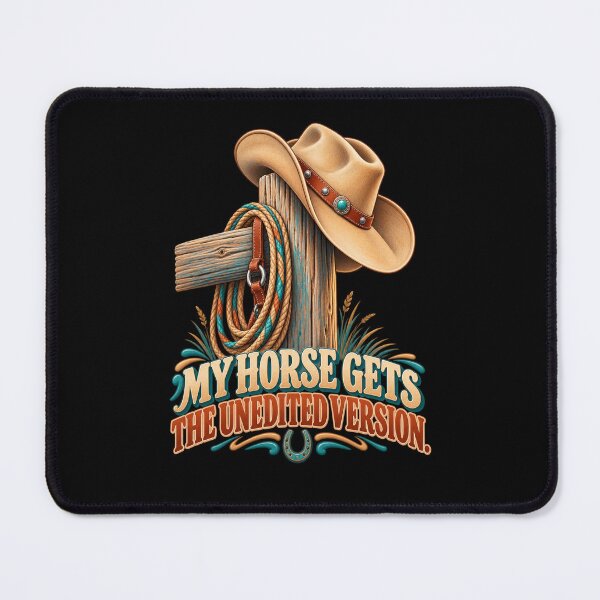 Item preview, Cowboy Confessions – Funny Horse Lover Western Design designed and sold by Tadeusz1.