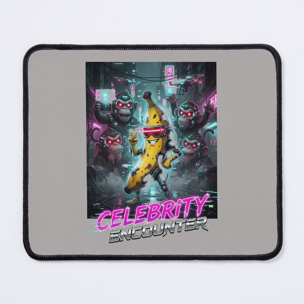 Item preview, Celebrity Encounter Funny Banana Monkey Group Pic-12 designed and sold by TinaBednarek.