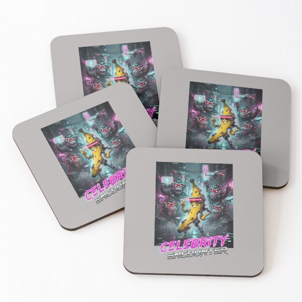 Item preview, Celebrity Encounter Funny Banana Monkey Group Pic-12 designed and sold by TinaBednarek.