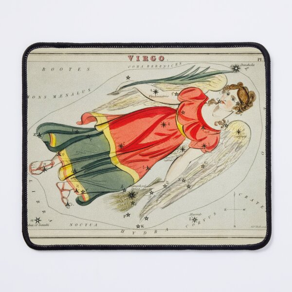 Item preview, Virgo Vintage Astronomical Star-Chart designed and sold by QB-Designs.