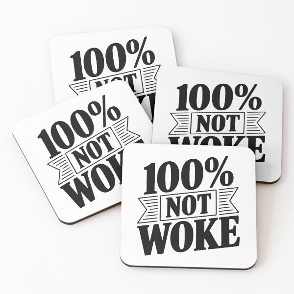 Item preview, 100% Not Woke designed and sold by Frank Ring.