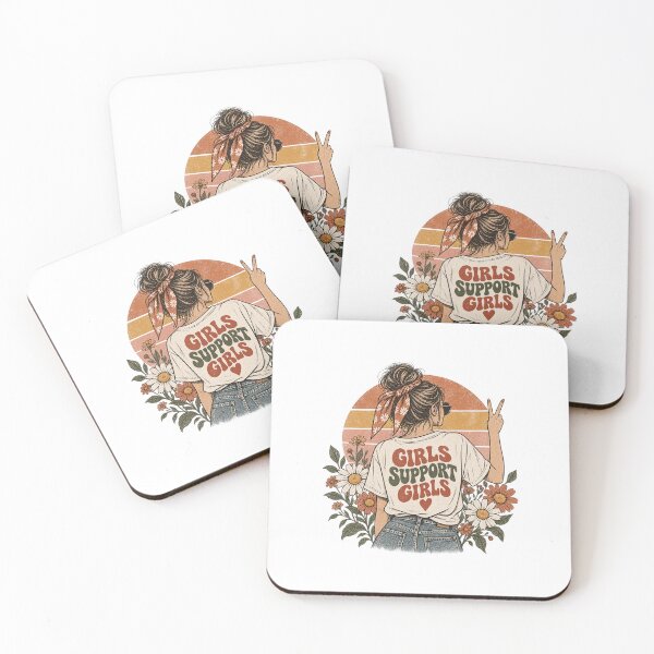 Item preview, "Girls support girls" designed and sold by Fetzt.