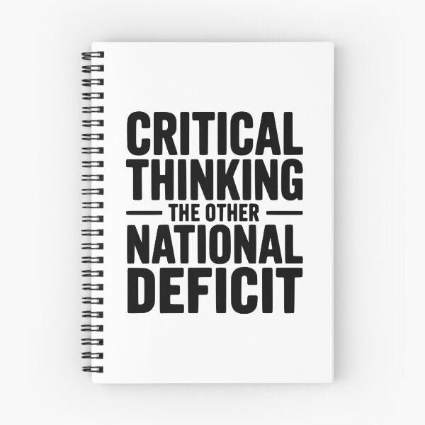 Item preview, Critical Thinking The Other National Deficit designed and sold by Frank Ring.