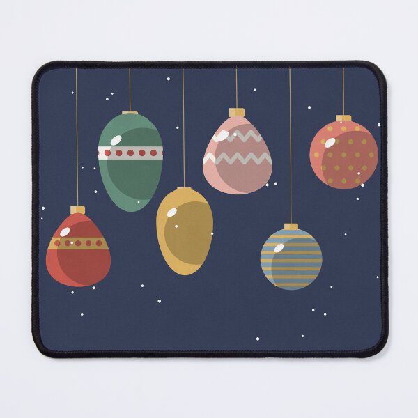 Item preview, Retro Christmas Ornaments Joy designed and sold by ChromaLens.
