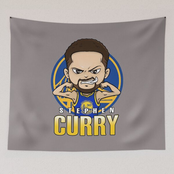 Item preview, Chibi Stephen Curry Warrior Flex Mascot-70 designed and sold by EdmundKraft.