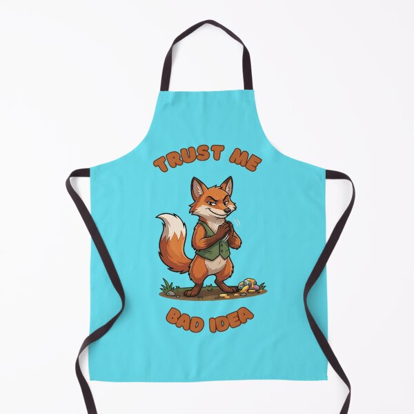 Item preview, Trust Me Bad Idea Cunning Fox designed and sold by ZeroContextArt.