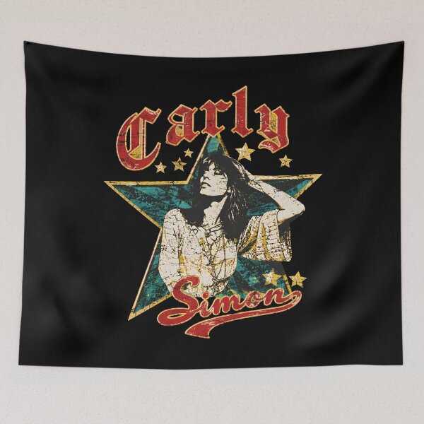 Item preview, Carly Simon Vintage Star Graphic designed and sold by CeliaBarbara.