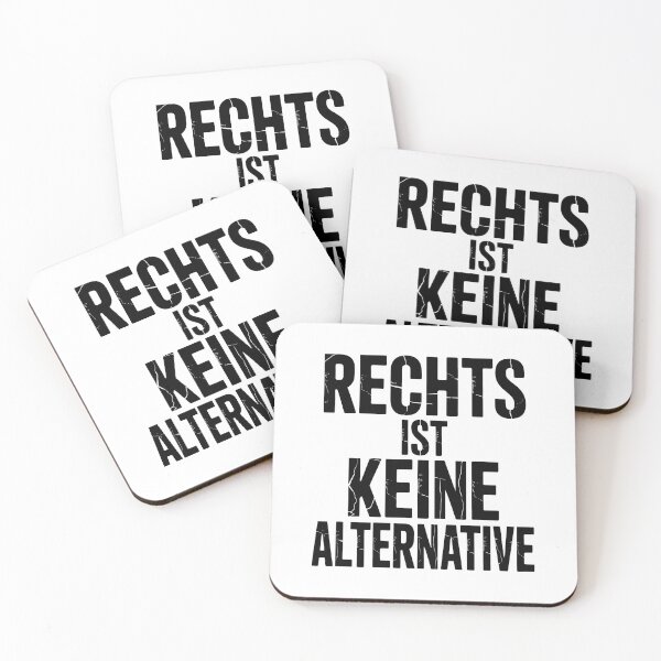 Item preview, Rechts ist keine Alternative - Linke Antifa Merch designed and sold by LoFizzy.