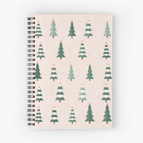 Item preview, Mid Century Christmas Tree Forest Pattern designed and sold by ChromaLens.