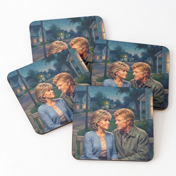 Item preview, Our Souls at Night Romantic Drama Fine Art Tribute designed and sold by Art's Diner.