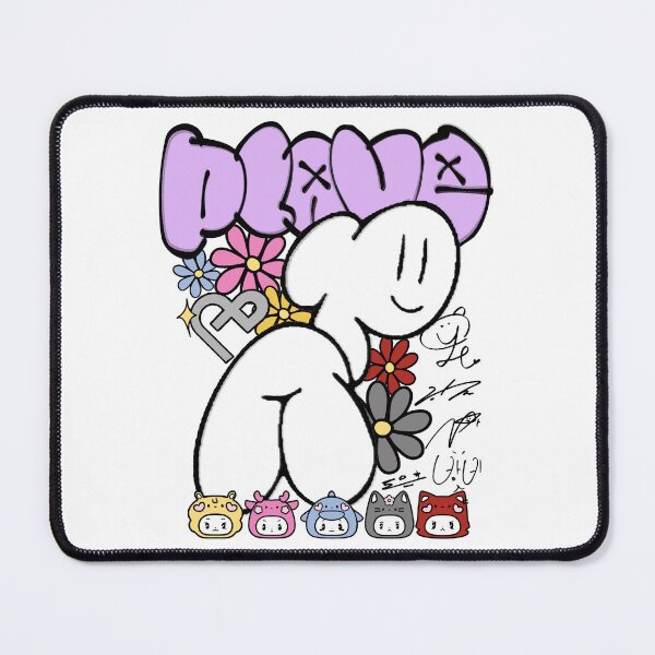 Item preview, PLAVE K-pop Flower Garden Cute Pastel PLAVE Doodle designed and sold by Never Satisifed AU.