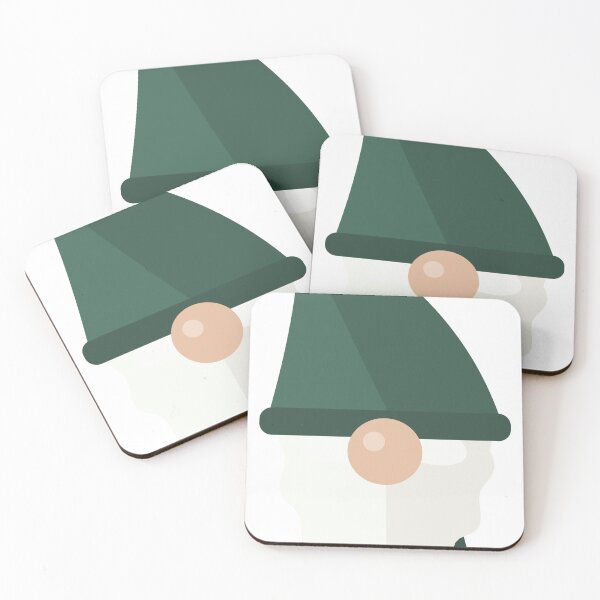 Item preview, Cute Scandinavian Christmas Gnome Sticker designed and sold by ChromaLens.