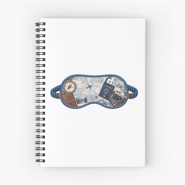 Item preview, Blue travel mask designed and sold by GridiStudio.