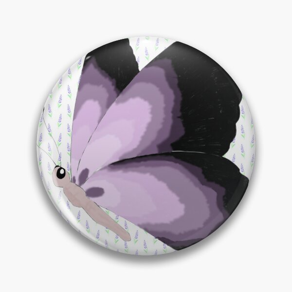 Item preview, Cute Purple butterfly on textured pattern background designed and sold by Bywithrose instant studio.