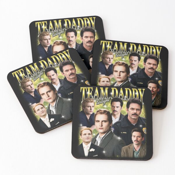 Item preview, Vintage Team Daddy Twilight Charlie Swan and Carlisle Cullen designed and sold by chasenurbyst.