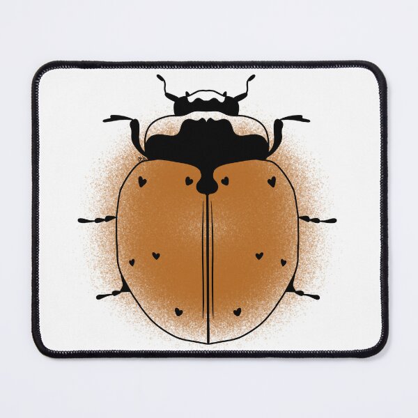 Item preview, Asian Harlequin Lady Beetle Line-art (Orange) designed and sold by Burnt_Pikachu.