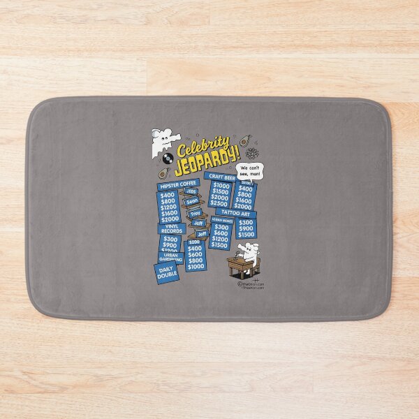 Item preview, Celebrity Jeopardy Parody Cartoon Tee-67 designed and sold by AndreasLinke.