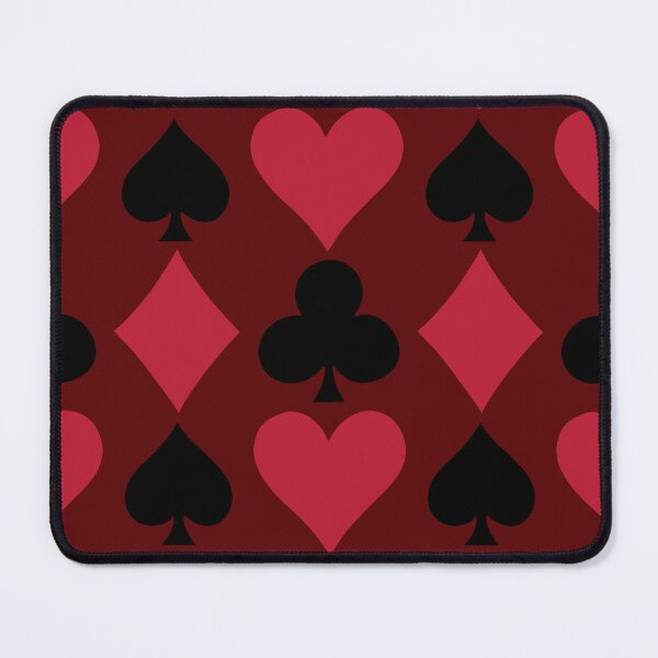 Item preview, Large Card suits - Playing Card Suits Pattern Red Black Hearts Spades Diamonds designed and sold by DColourMuse.
