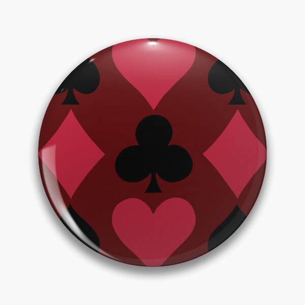 Item preview, Large Card suits - Playing Card Suits Pattern Red Black Hearts Spades Diamonds designed and sold by DColourMuse.