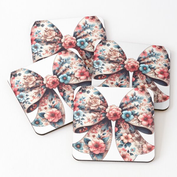 Item preview, Vintage Floral Bow – Romantic Botanical Ribbon Design designed and sold by Apex Designs.