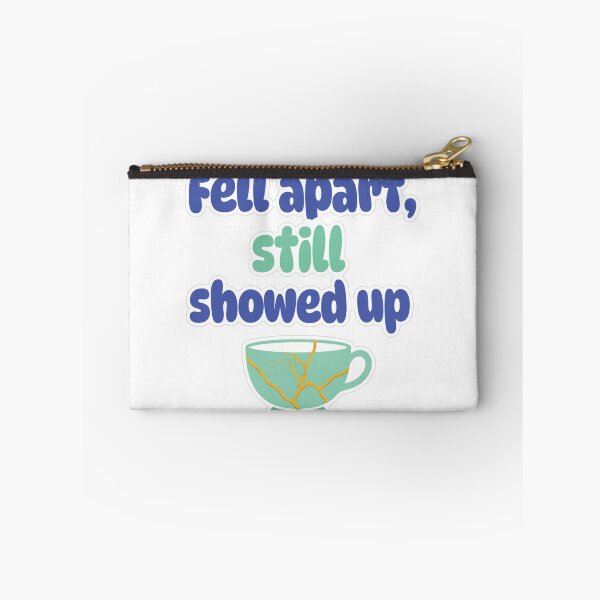 Item preview, Fell Apart Still Showed Up Pastel Sticker designed and sold by MindfulMischief.
