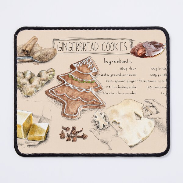 Item preview, Traditional Christmas Gingerbread Recipe designed and sold by AbbyLedGar.
