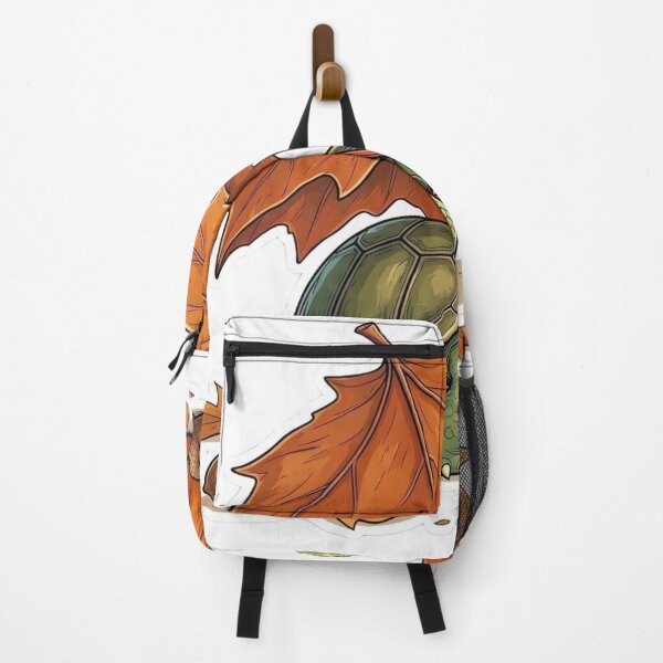 Item preview, Little Turtle Under a Giant Autumn Leaf designed and sold by Safe Haven Pets.