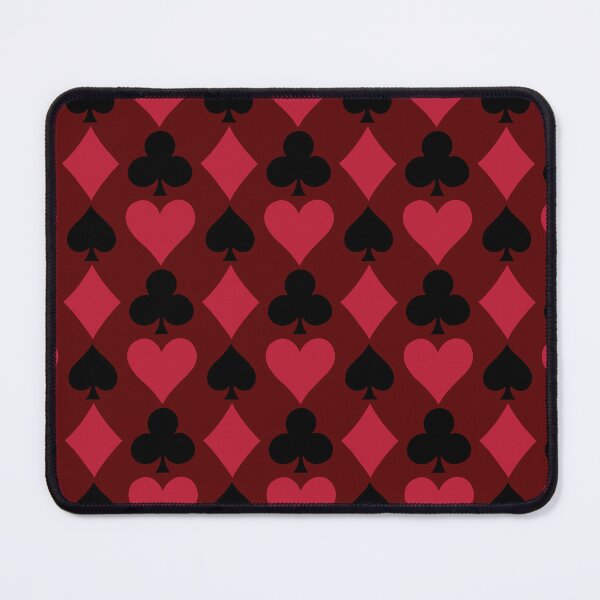 Item preview, Medium Card suits - Playing Card Suits Pattern Red Black Hearts Spades Diamonds designed and sold by DColourMuse.