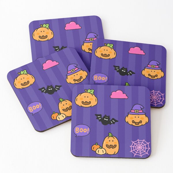 Item preview, Cute Halloween Pattern (Purple) designed and sold by salposi.
