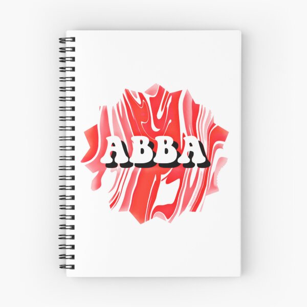 Item preview, ABBA Red White Abstract Logo Design designed and sold by Scarlettand.