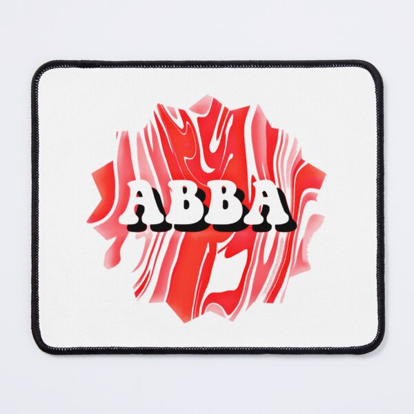 Item preview, ABBA Red White Abstract Logo Design designed and sold by Scarlettand.