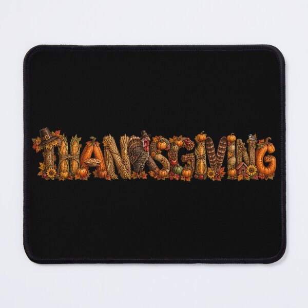 Item preview, Thanksgiving – Vintage Hand-Painted Holiday Lettering designed and sold by Scarlett-Goods.