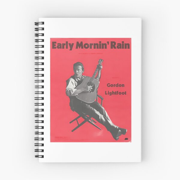 Item preview, Gordon Lightfoot Early Mornin Rain Design designed and sold by Scarlettand.