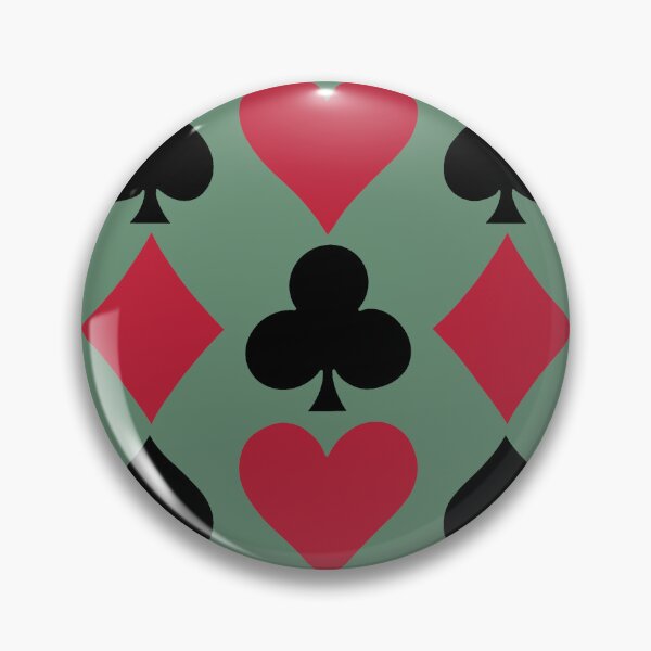 Item preview, Large Card suits - Playing Card Suits Pattern Red Black Hearts Spades Diamonds designed and sold by DColourMuse.